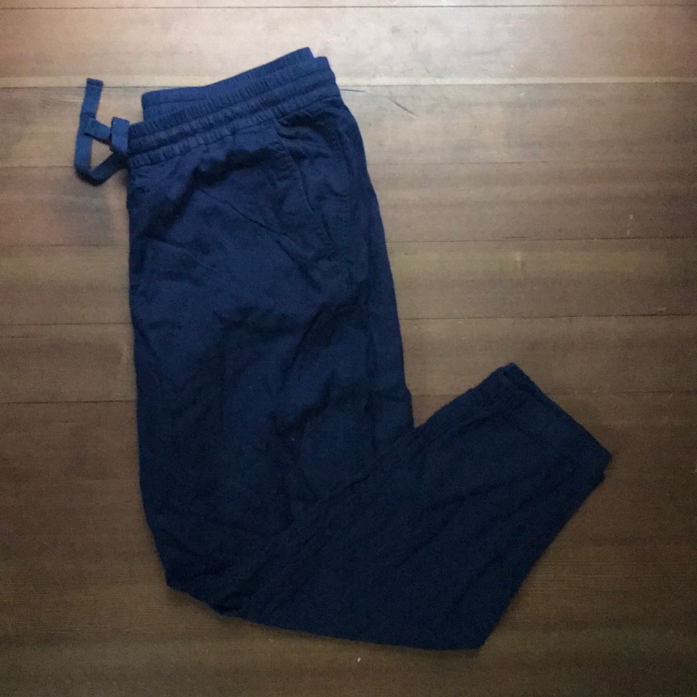 J. Crew Point Sur Cotton Drawstring Pants